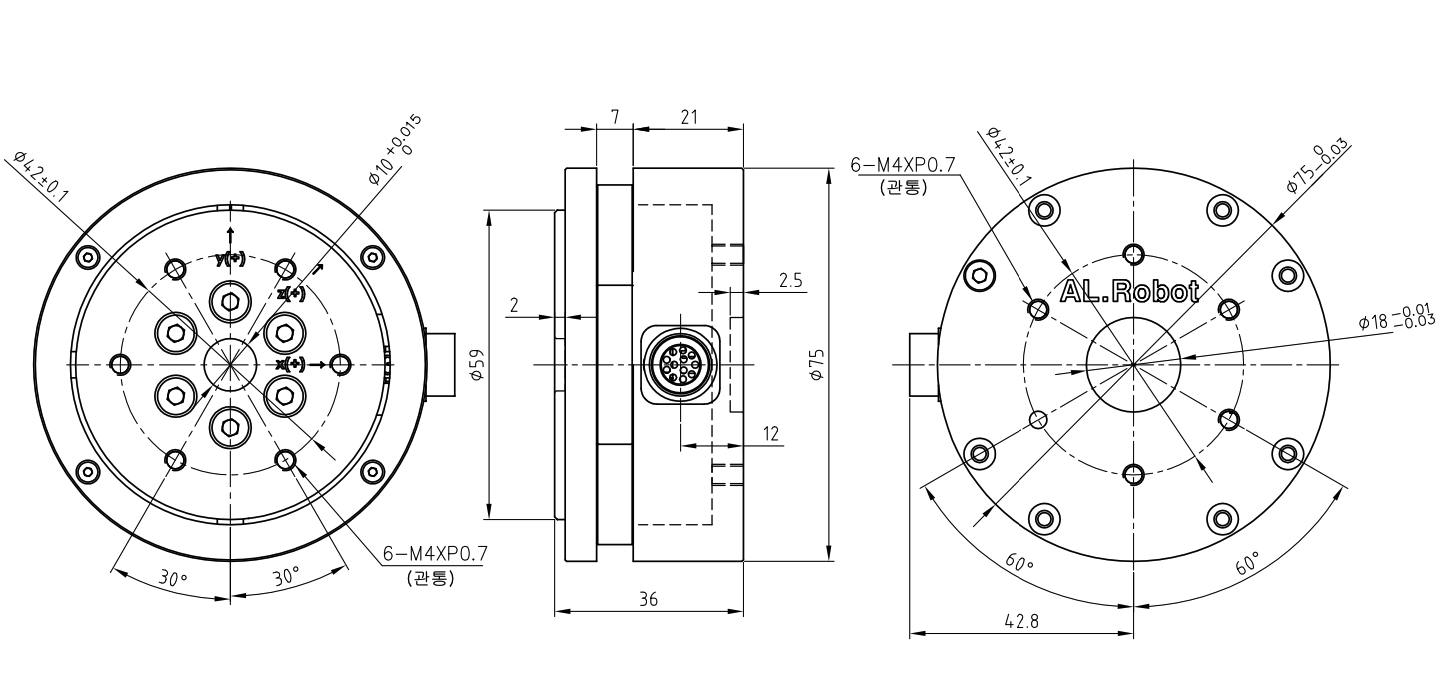 6-Axis Force/Torque Sensors